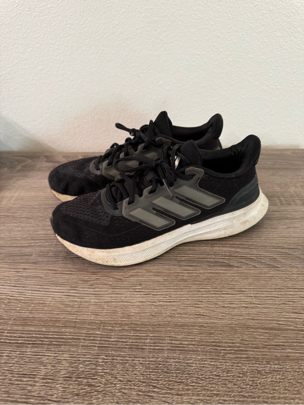 Adidas Black Sneakers size 5 youth